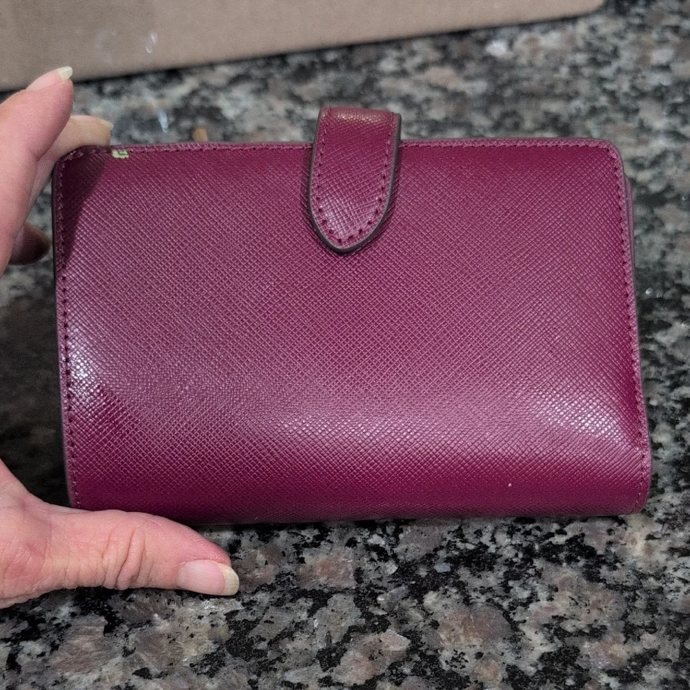 Kate Spade Burgandy Wallet